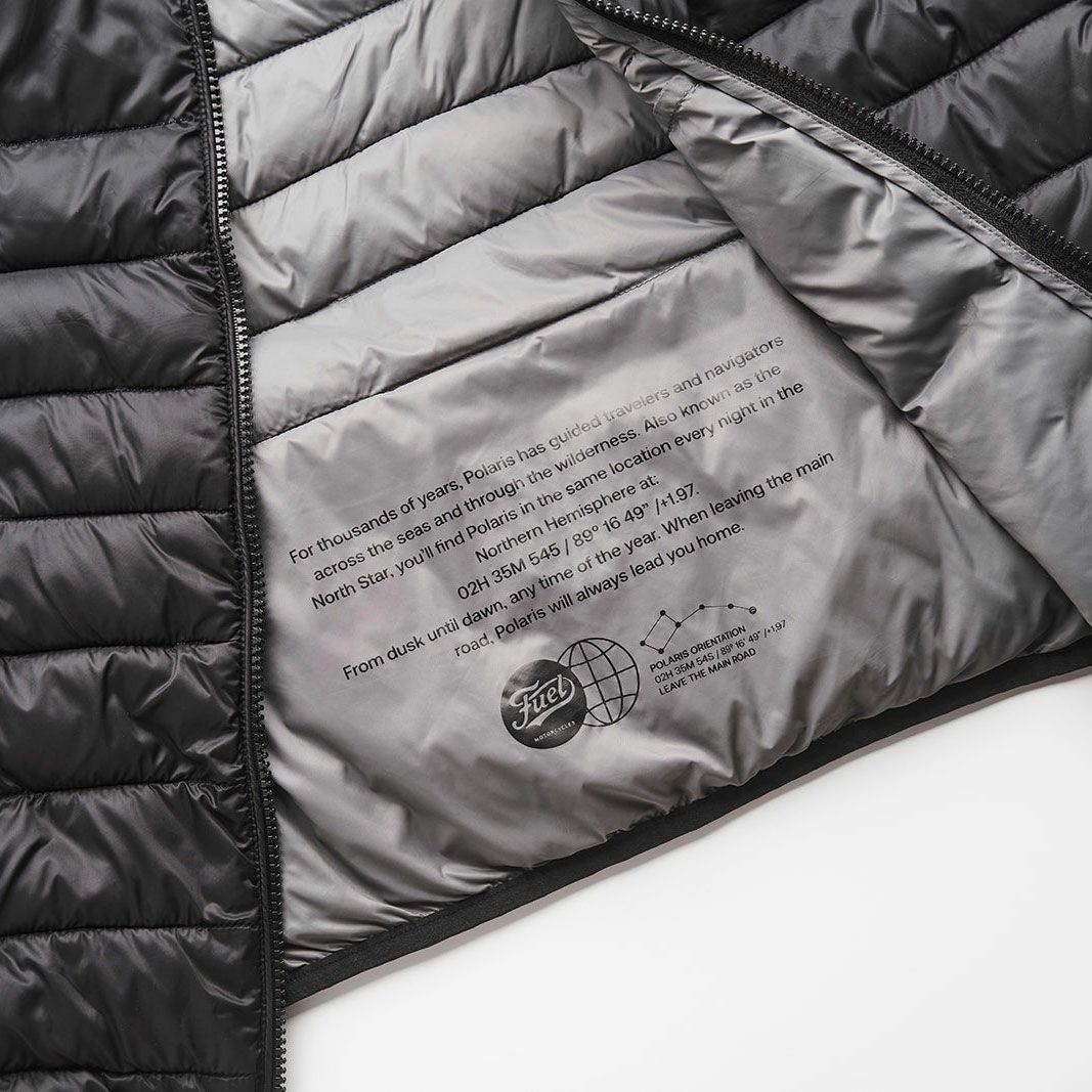 Fuel Motorcycles｜スカウトドア ベスト｜ブラック