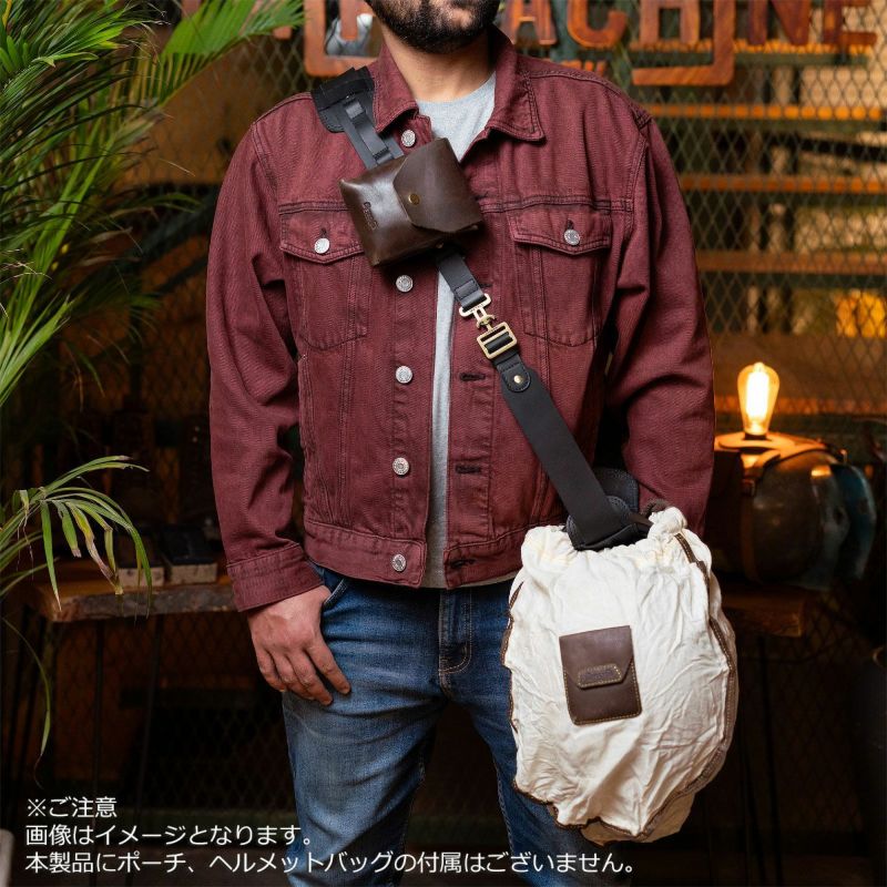 Trip Machine｜ヘルメット ハーネス｜その他雑貨｜ブラック｜モデル着用