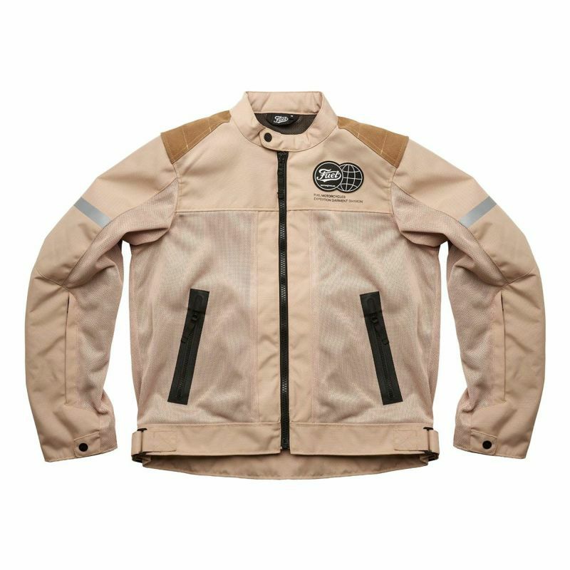 Fuel Motorcycles｜フェニックス メッシュ ジャケット サンド｜メッシュ