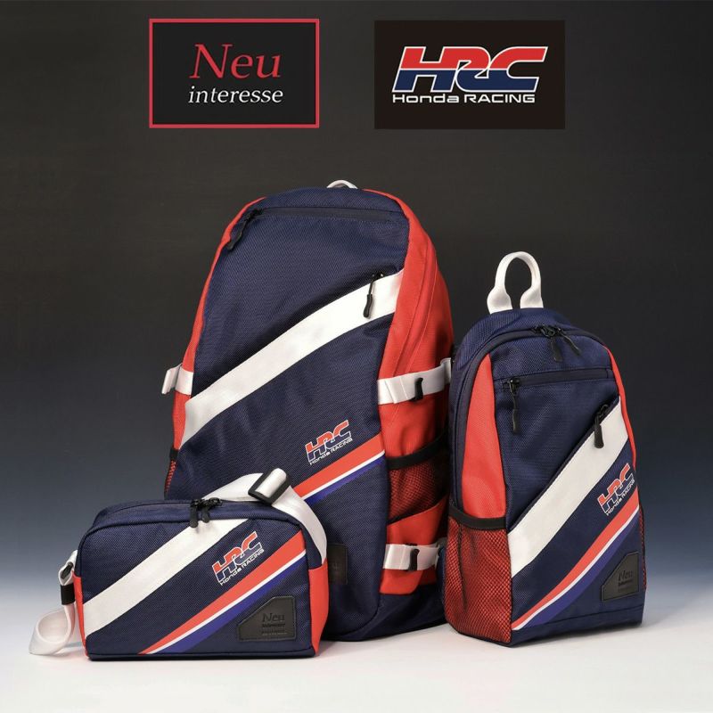 neuinteresse｜ノイインテレッセ×HRC ミニショルダーバッグ｜トリコロール