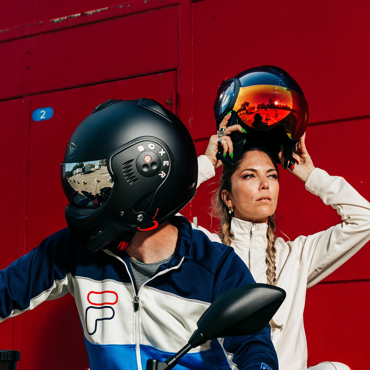 ROOF｜ROOF イリジウム シールド｜シールド・ピーク｜モデル着用