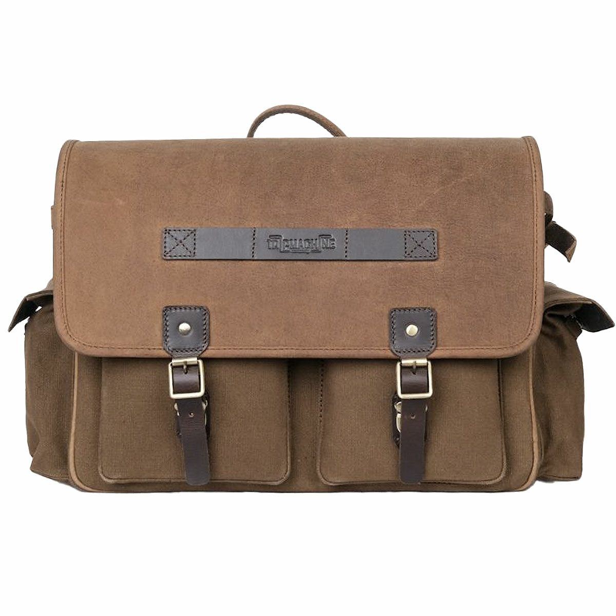 Trip Machine｜エクスペディション サドルバッグ （左右ペア）｜サイドバッグ｜ブラウン×タバコ