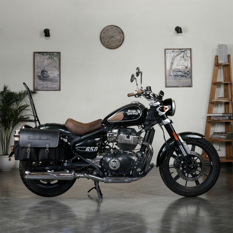 Trip Machine｜エクスペディション サドルバッグ （左右ペア）｜サイドバッグ｜ブラック｜使用イメージ