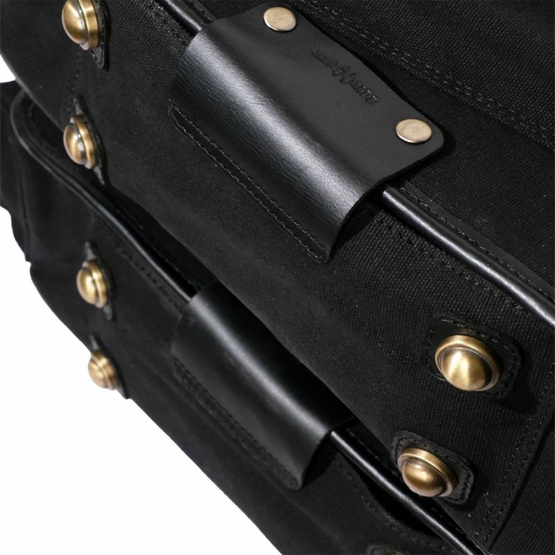 Trip Machine｜エクスペディション サドルバッグ （左右ペア）｜サイドバッグ｜ブラック｜使用イメージ