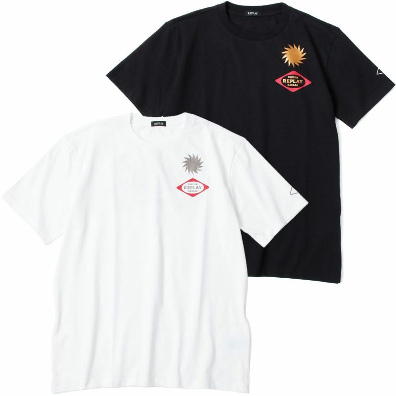 Replay｜カスタムガレージ プリント Ｔシャツ｜