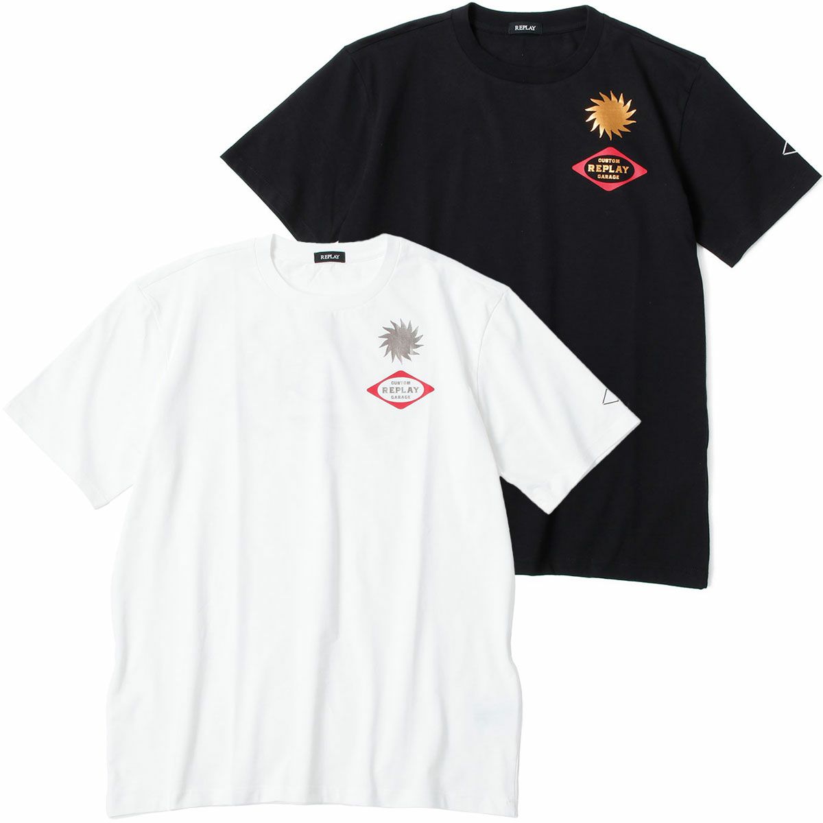 Replay｜カスタムガレージ プリント Ｔシャツ｜