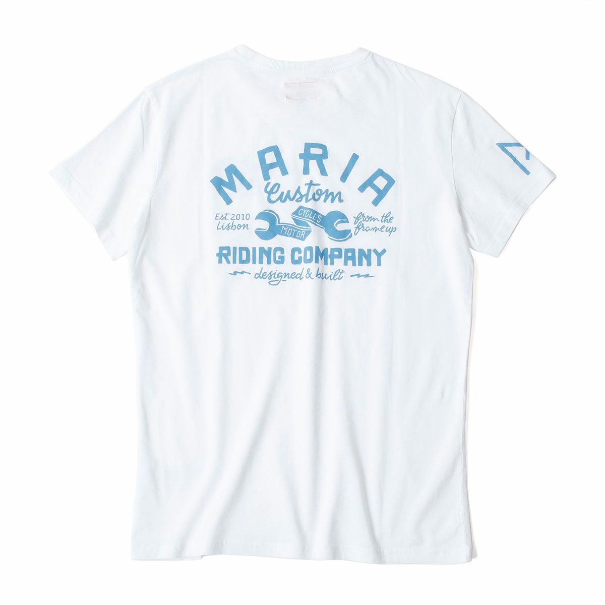 Maria Riding Company｜レンチ Tシャツ｜ホワイト