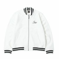 Deus Ex Machina｜パトロン フリース ボンバー ジャケット｜ファブリック｜ヴィンテージホワイト