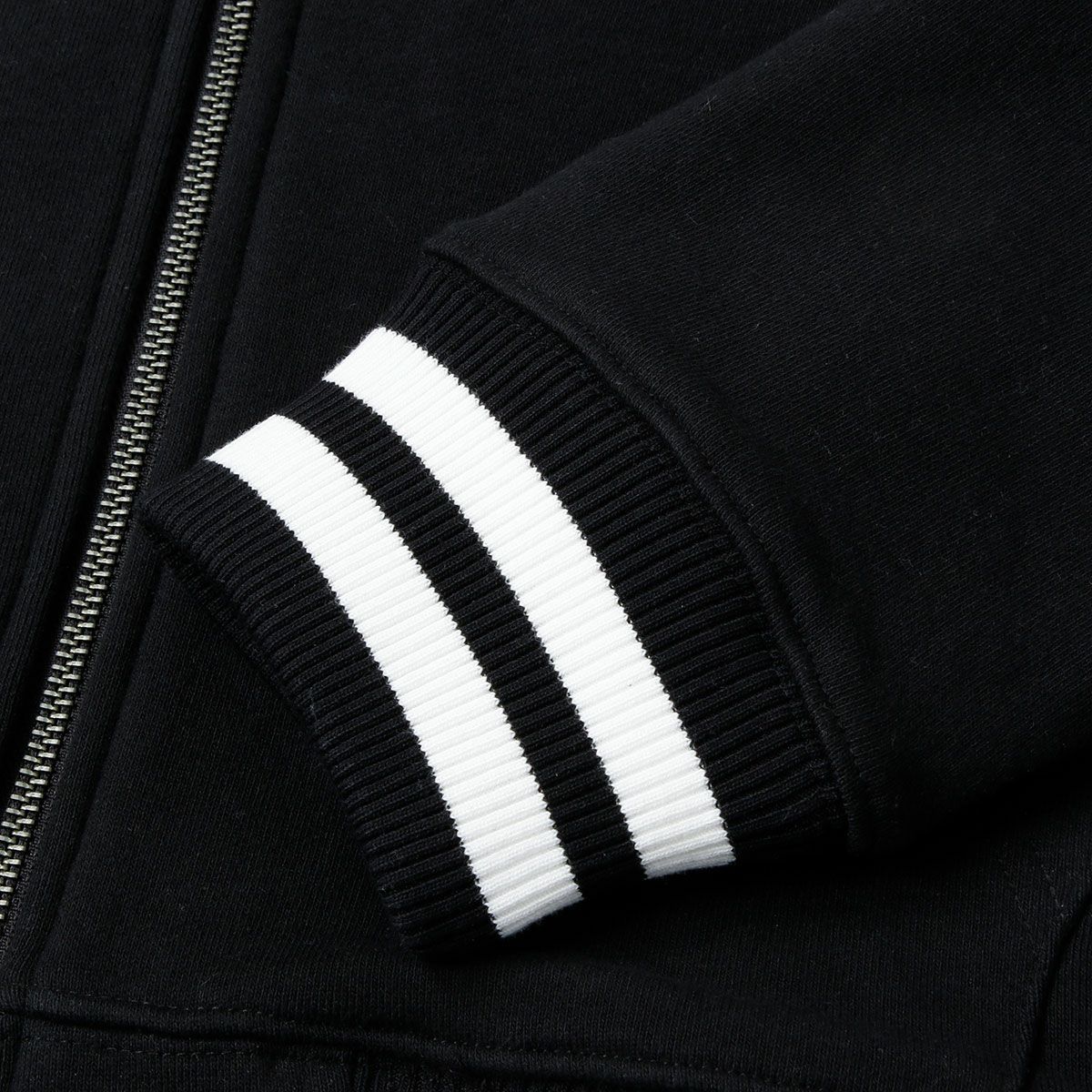 Deus Ex Machina｜パトロン フリース ボンバー ジャケット｜ファブリック｜ブラック