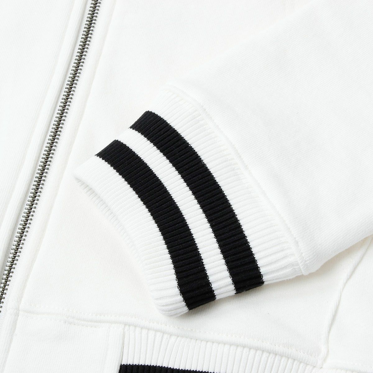 Deus Ex Machina｜パトロン フリース ボンバー ジャケット｜ファブリック｜ヴィンテージホワイト