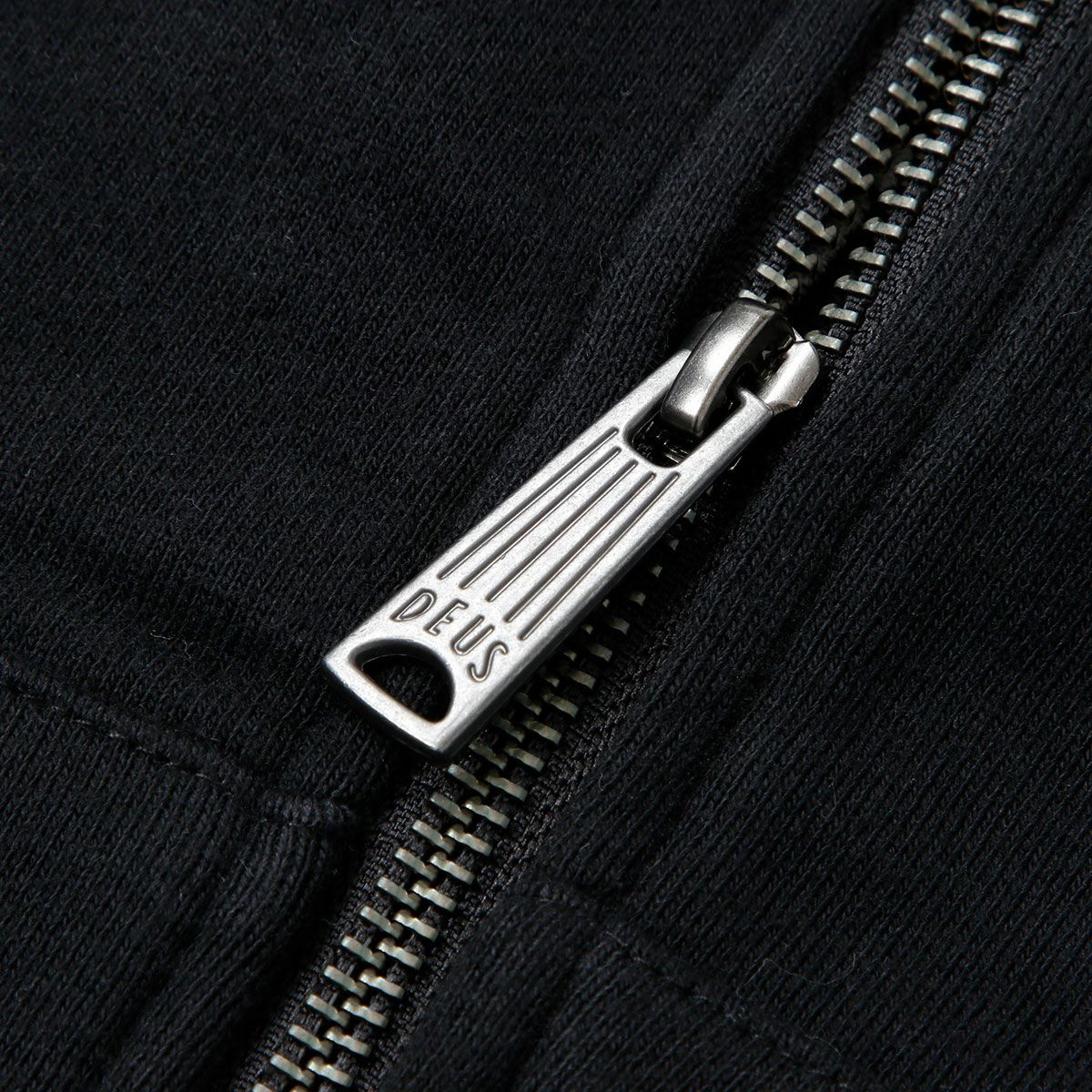 Deus Ex Machina｜パトロン フリース ボンバー ジャケット｜ファブリック｜ブラック