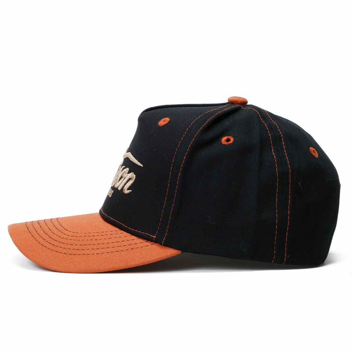 Warson Motors｜ベーシック キャップ｜帽子｜ブラック×ブラウン