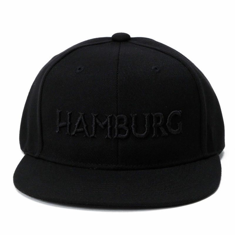 ハンバーグ師匠 x DEVILOCK｜HAMBURG CAP｜帽子｜ブラック×ブラック