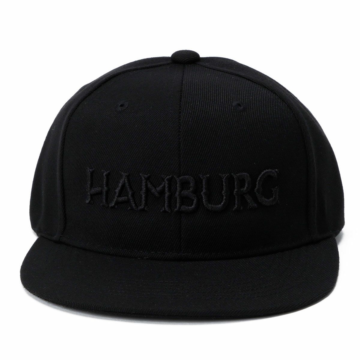 ハンバーグ師匠 x DEVILOCK｜HAMBURG CAP｜帽子｜ブラック×ブラック