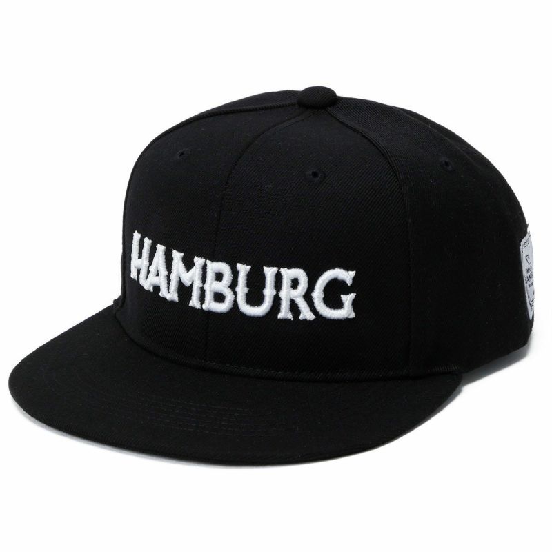 ハンバーグ師匠 x DEVILOCK｜HAMBURG CAP｜帽子｜ブラック×ホワイト