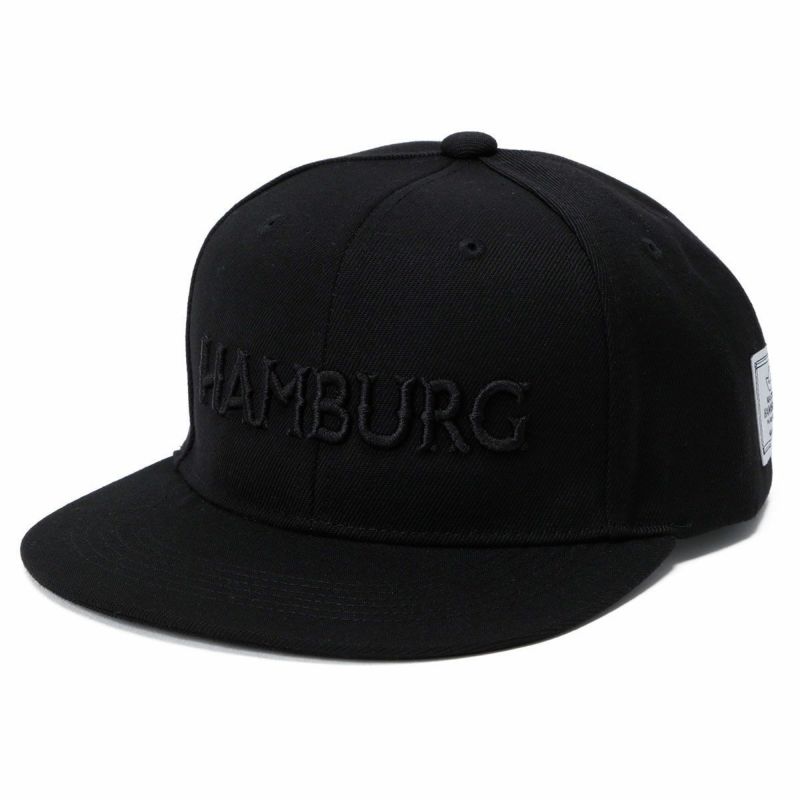 ハンバーグ師匠 x DEVILOCK｜HAMBURG CAP｜帽子｜ブラック×ブラック