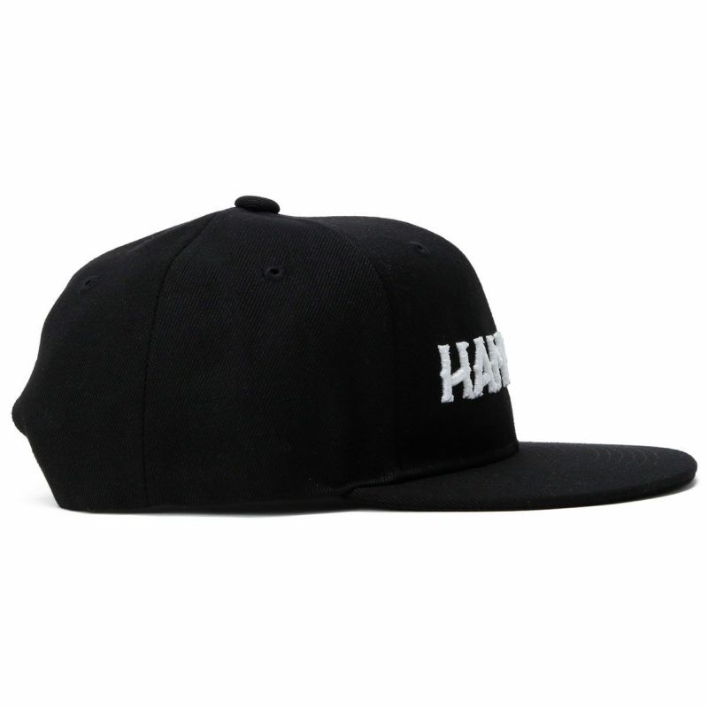 ハンバーグ師匠 x DEVILOCK｜HAMBURG CAP｜帽子｜ブラック×ホワイト