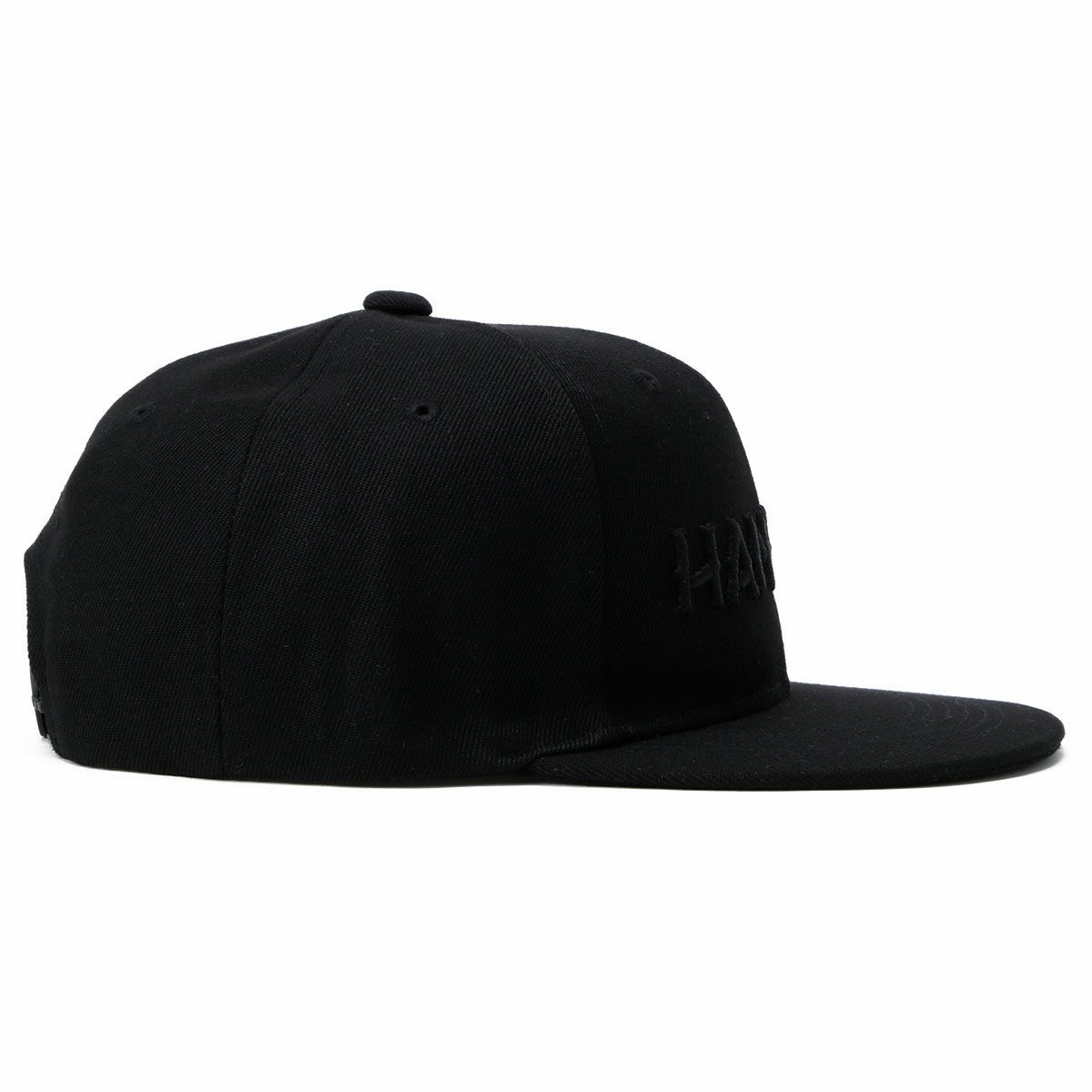 ハンバーグ師匠 x DEVILOCK｜HAMBURG CAP｜帽子｜ブラック×ブラック