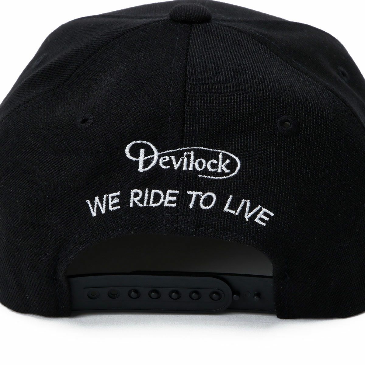 ハンバーグ師匠 x DEVILOCK｜Master Hamburg CAP｜帽子｜ブラック