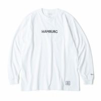 ハンバーグ師匠 x DEVILOCK｜HAMBURG L/S TEE｜ロングスリーブ｜ホワイト