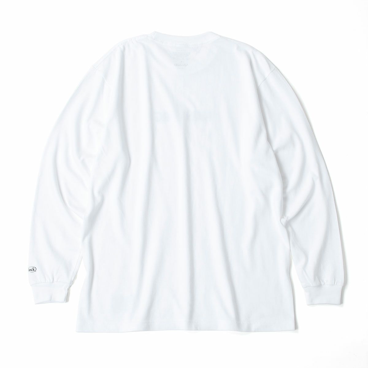 ハンバーグ師匠 x DEVILOCK｜HAMBURG L/S TEE｜ロングスリーブ｜ホワイト