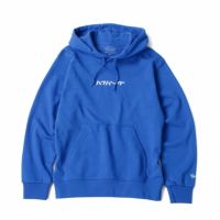 ハンバーグ師匠 x DEVILOCK｜ハンバーグHOODIE｜フーディ｜ブルー