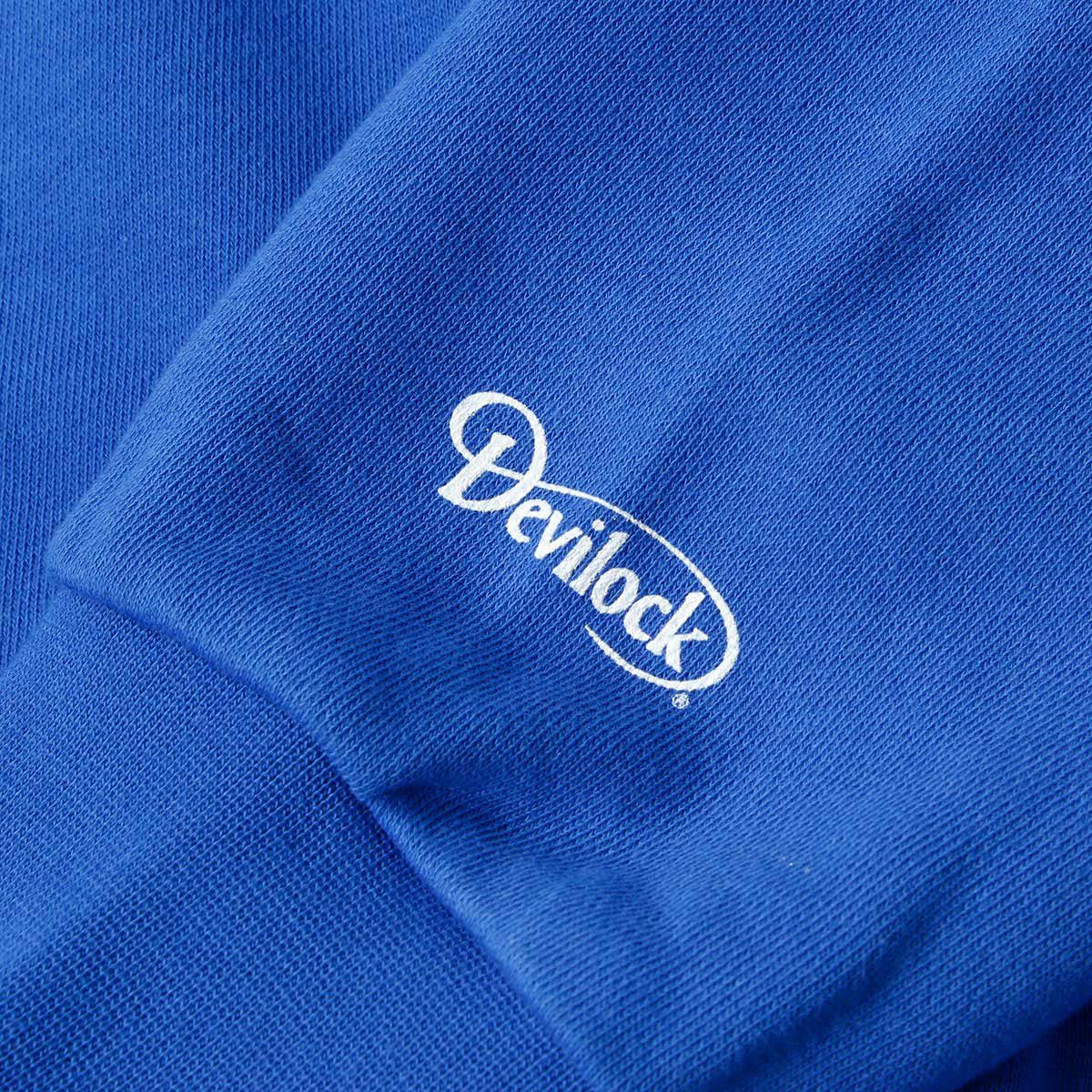 ハンバーグ師匠 x DEVILOCK｜ハンバーグHOODIE｜フーディ｜ブルー