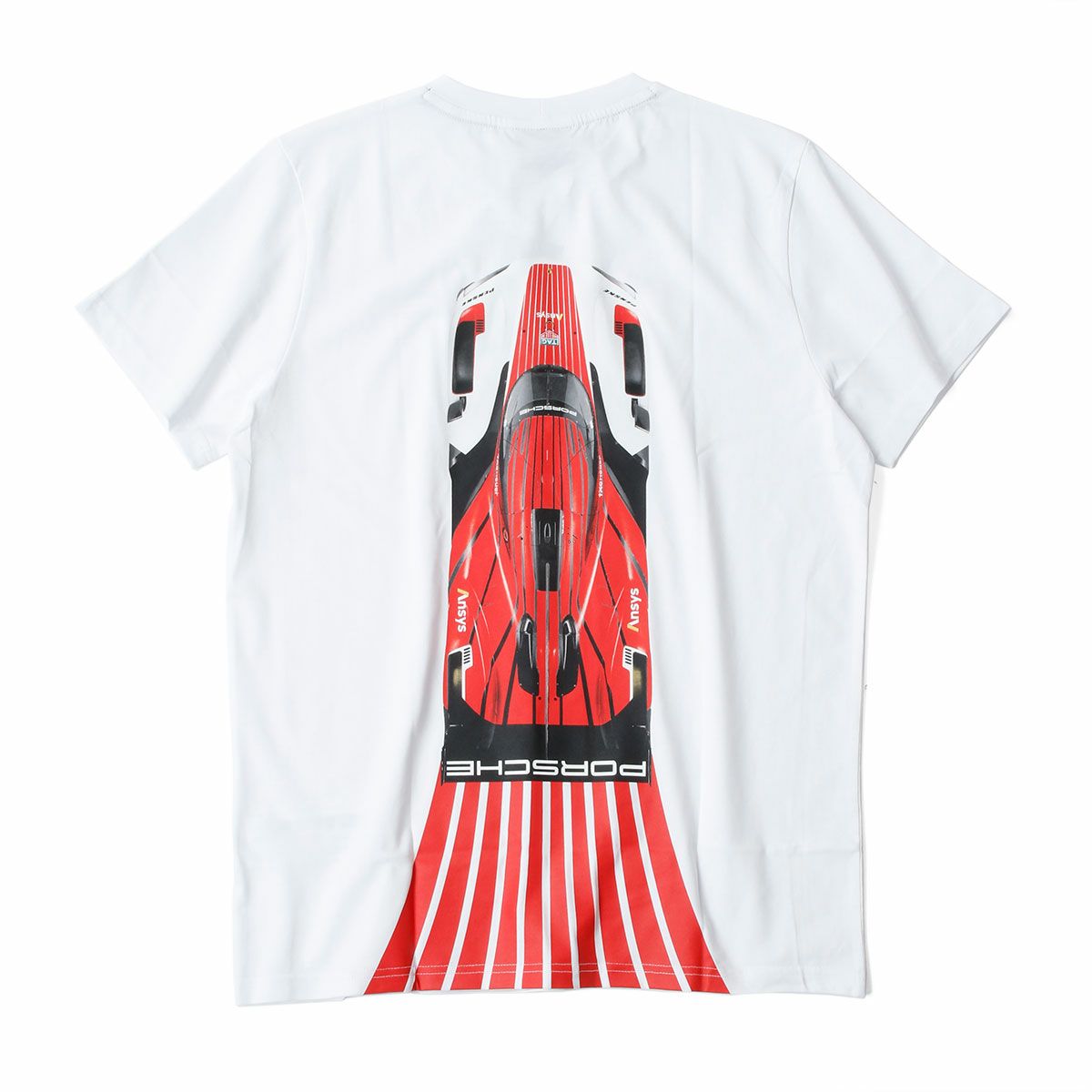 PORSCHE｜ポルシェ ペンスキー FW グラフィック Tシャツ｜ホワイト
