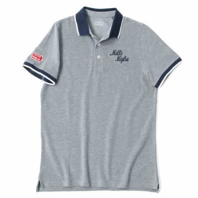 Mille Miglia｜ミッレミリア ツートン ポロ｜ポロシャツ