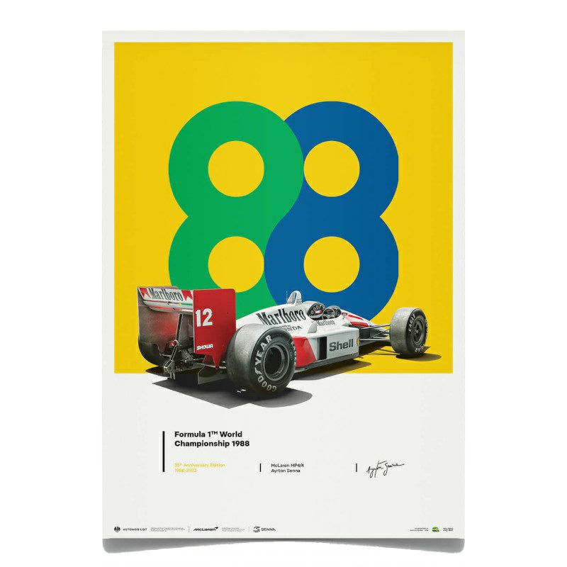 1/43 スケール マクラーレン MP4/8 アイルトン・セナ #8 1993 