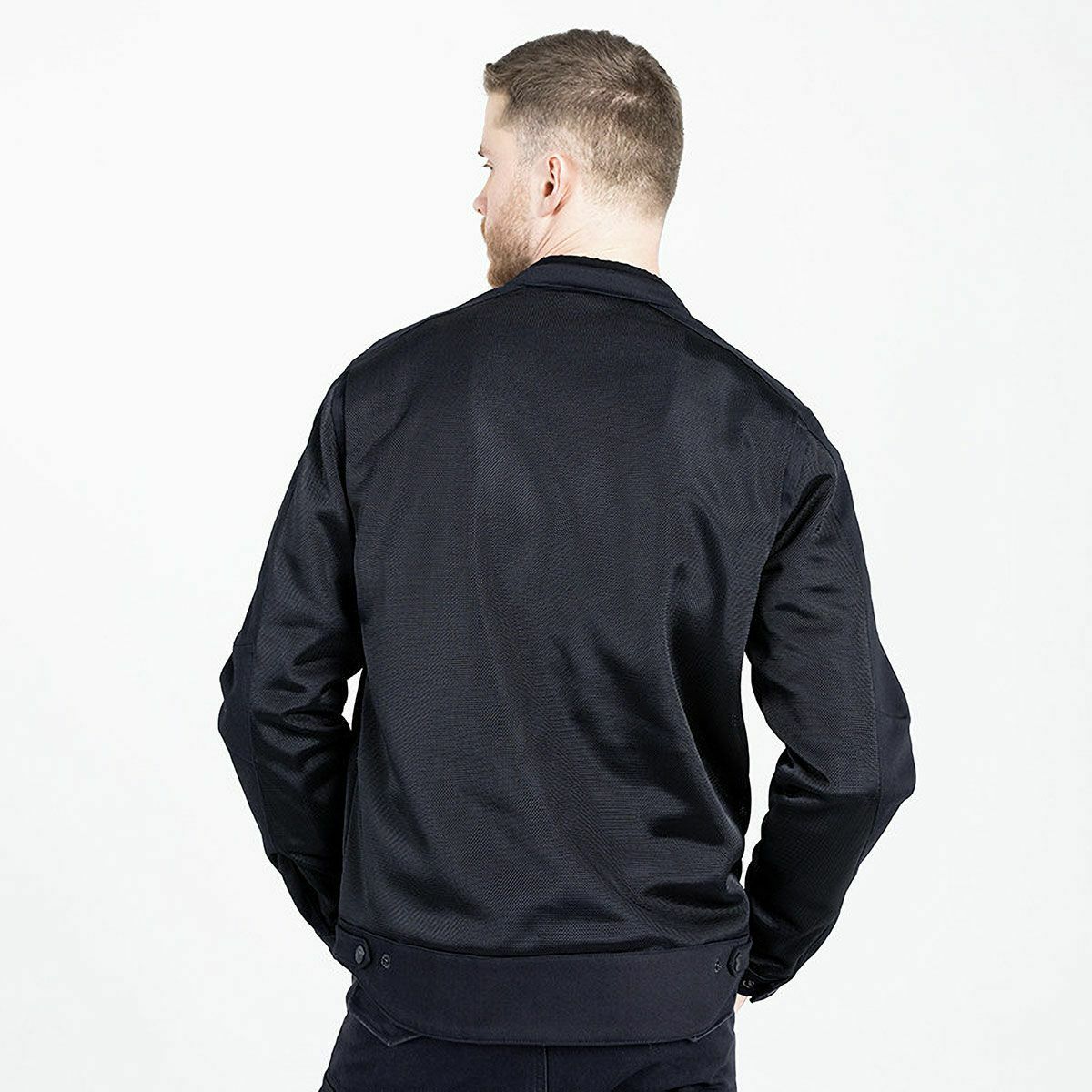 John Doe｜エアロ メッシュ ジャケット｜ブラック｜モデル着用