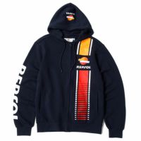 REPSOL HONDA｜レプソル オフィシャル ストライプ フーディー｜
