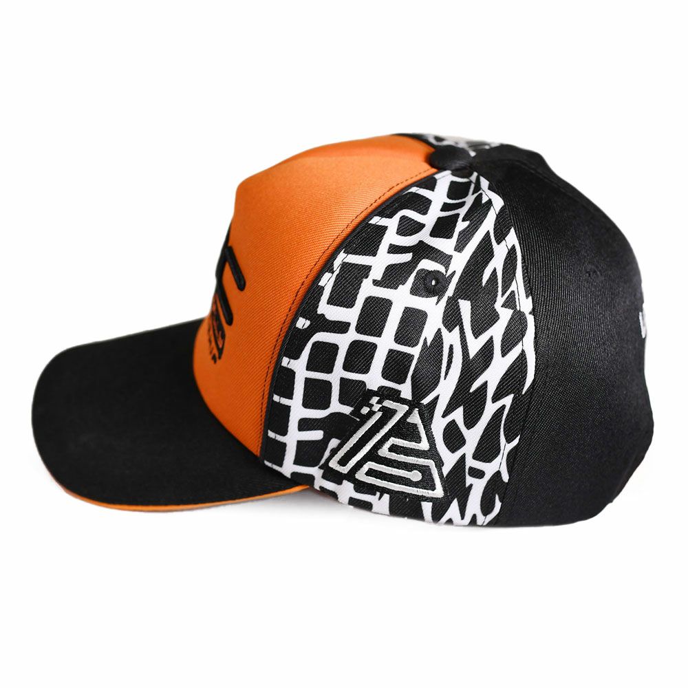 WRC｜WRC 13 キャップ｜帽子｜オレンジ×ブラック