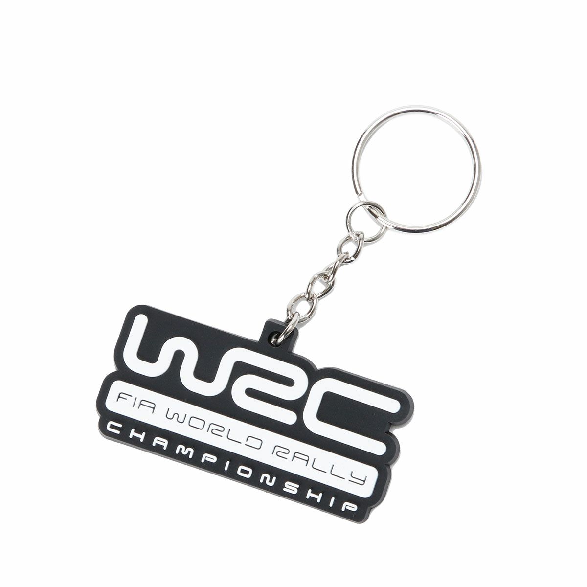 WRC｜WRC シリコン ロゴ キーリング｜キーホルダー｜ブラック