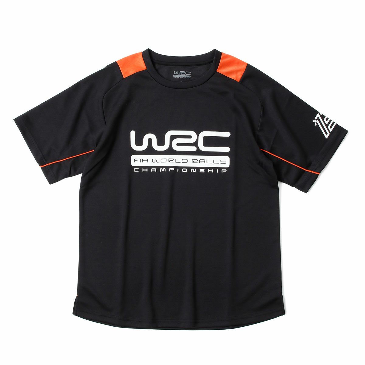 WRC｜WRC 13 ポリエステル Tシャツ｜ブラック