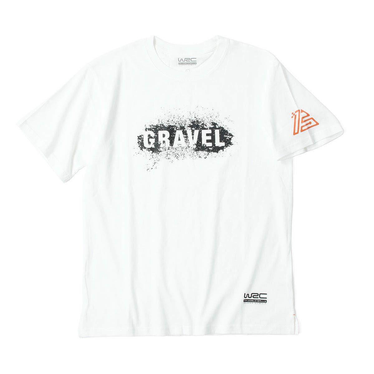 WRC｜WRC GRAVEL Tシャツ｜ホワイト
