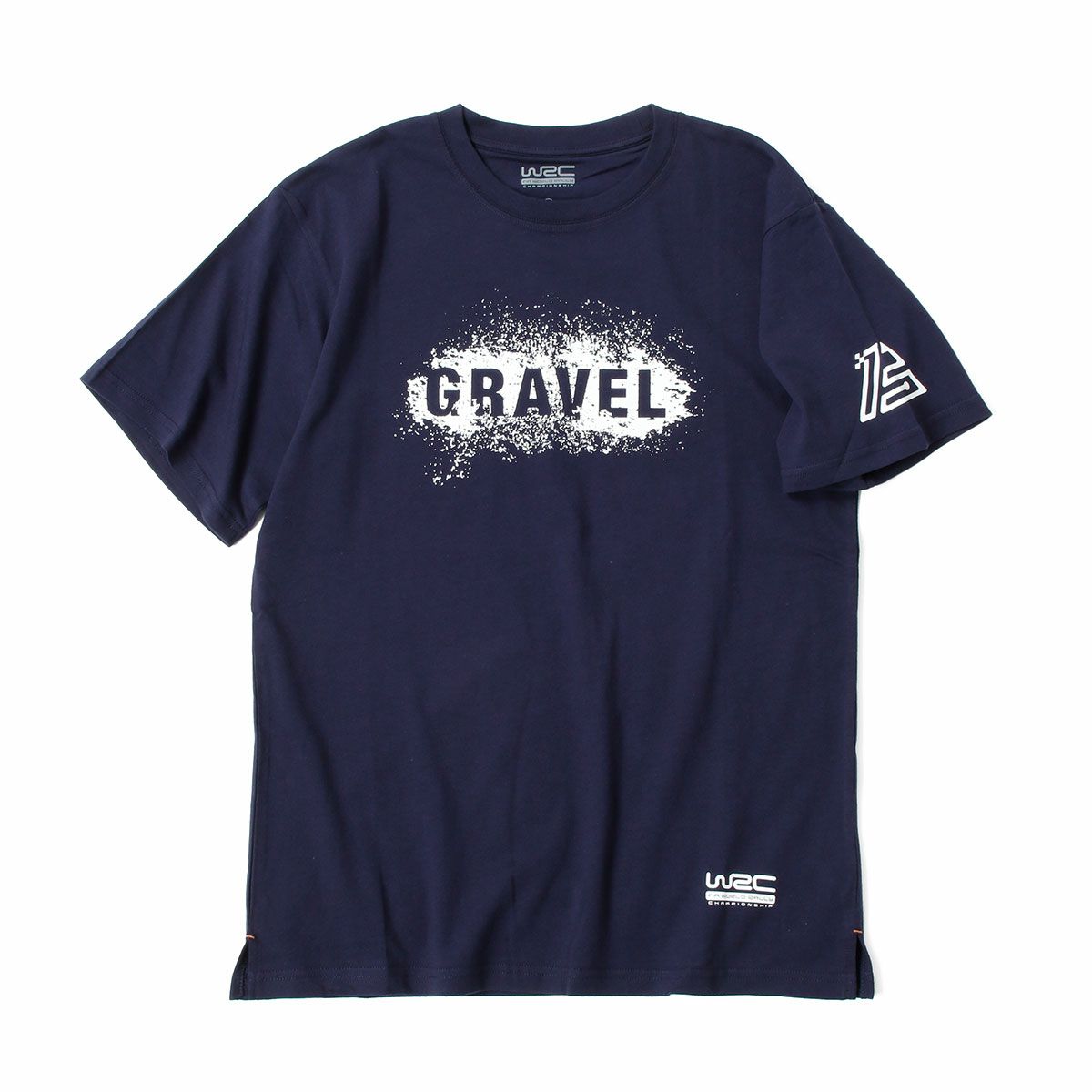 WRC｜WRC GRAVEL Tシャツ｜ネイビーブルー