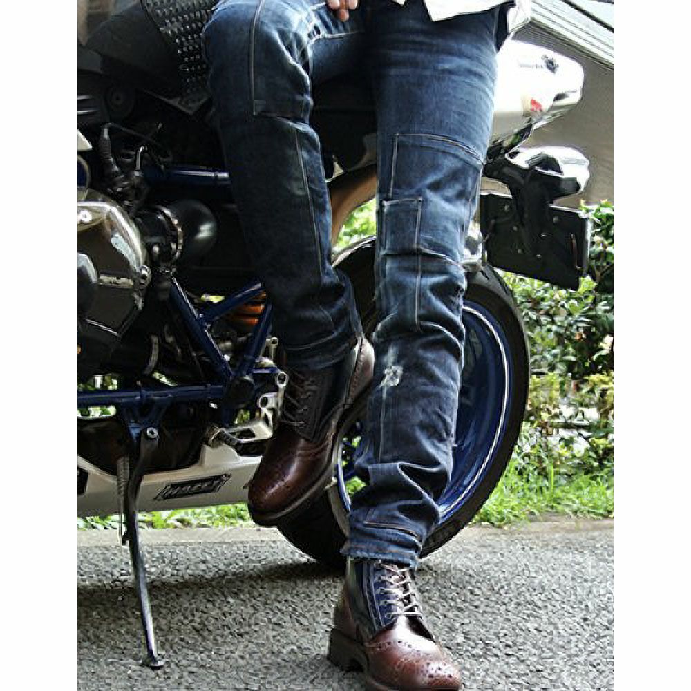 SHINICHIRO ARAKAWA｜P19 ｜インディゴST｜デニム｜モデル着用