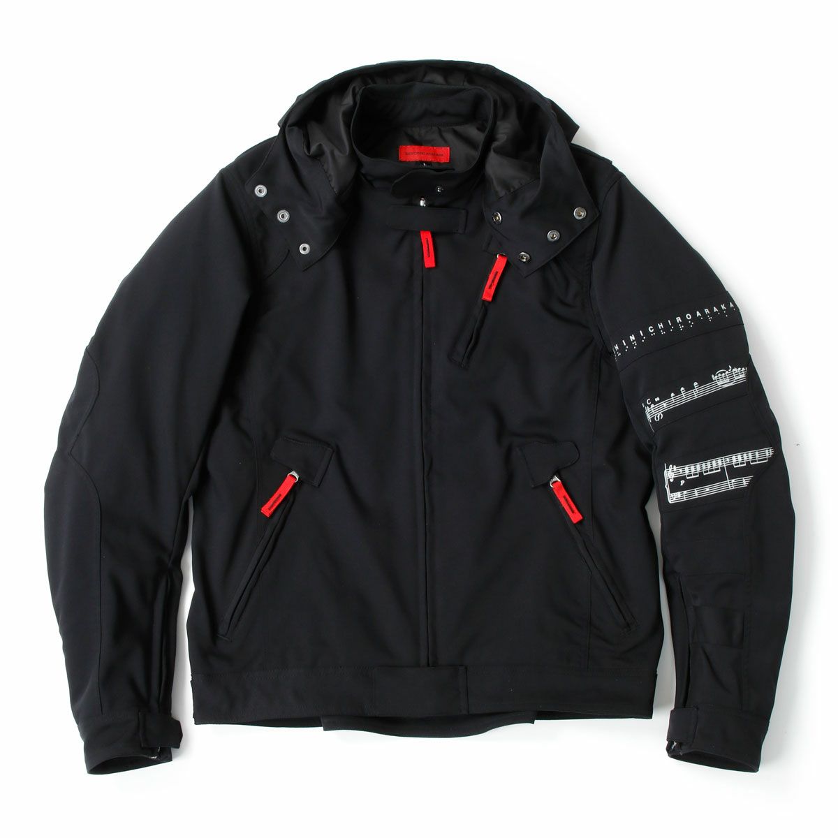 SHINICHIRO ARAKAWA｜H33 n フーディ｜ファブリック｜ブラック