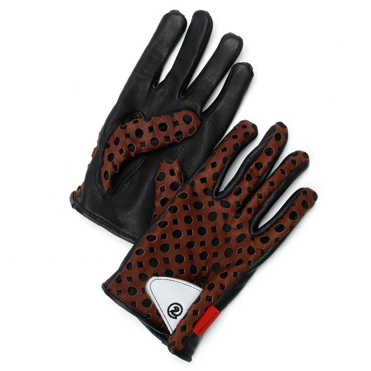 Lサイズ シンイチロウアラカワ パンチング レザーグローブ メッシュ Lサイズ シンイチロウアラカワ パンチング レザーグローブ メッシュ