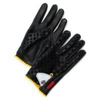 SHINICHIRO ARAKAWA｜グローブ D+MM｜ロング｜ブラック×ブラック×イエロー