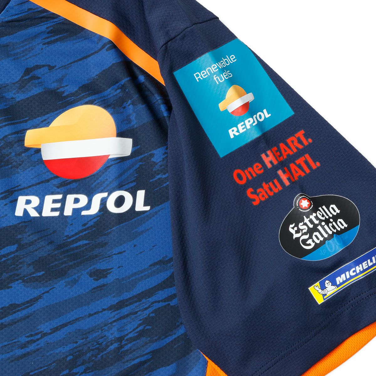 REPSOL HONDA｜レプソル ホンダ チーム レプリカ Tシャツ｜ブルー
