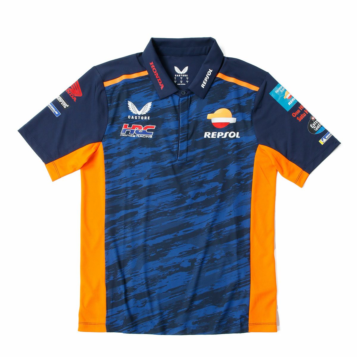 REPSOL HONDA｜レプソル ホンダ チーム レプリカ ポロ｜ポロシャツ｜ブルー
