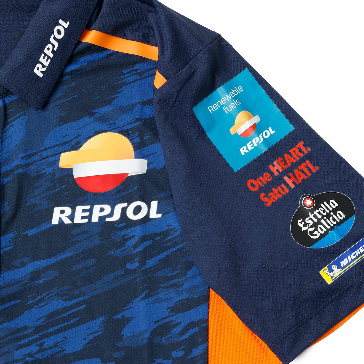 REPSOL HONDA｜レプソル ホンダ チーム レプリカ ポロ｜ポロシャツ｜ブルー