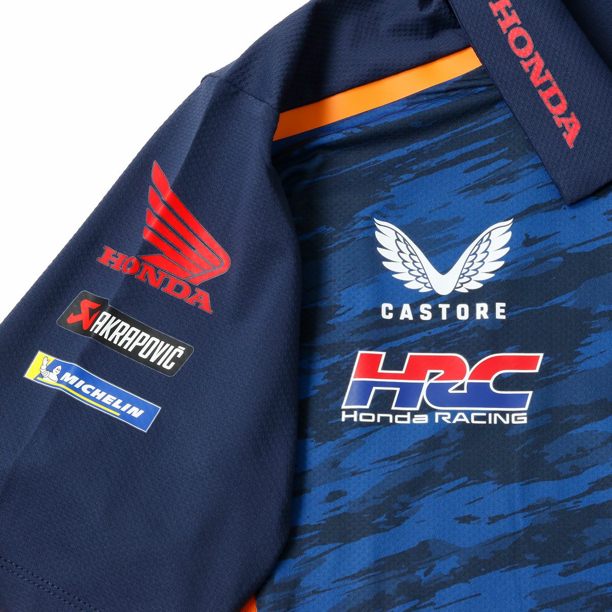 REPSOL HONDA｜レプソル ホンダ チーム レプリカ ポロ｜ポロシャツ｜ブルー