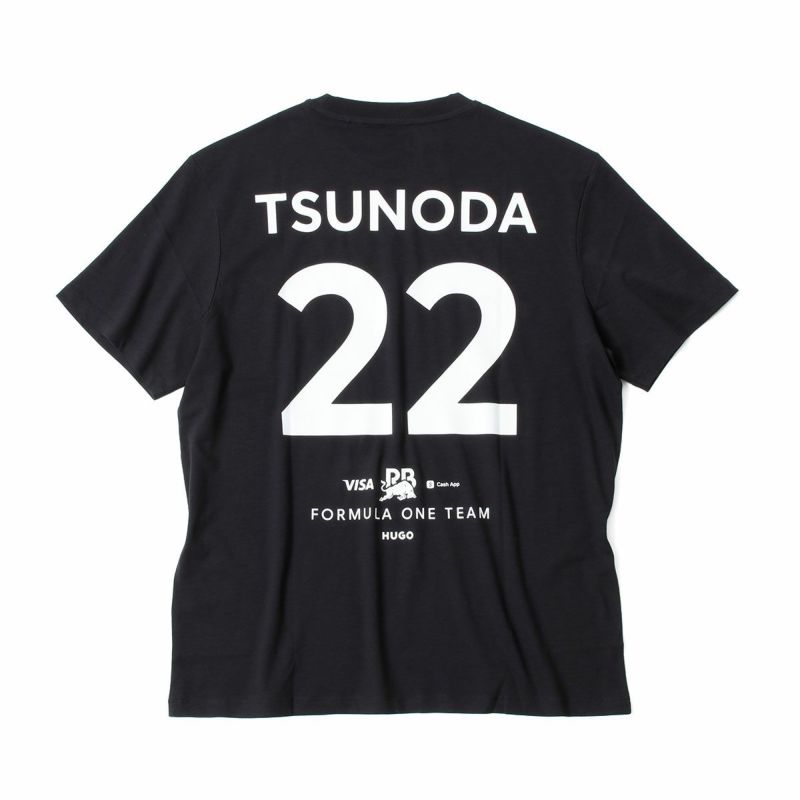 Racing Bulls｜VISA CASH APP RB F1 チーム #22 角田裕毅 Tシャツ 2024｜ブラック