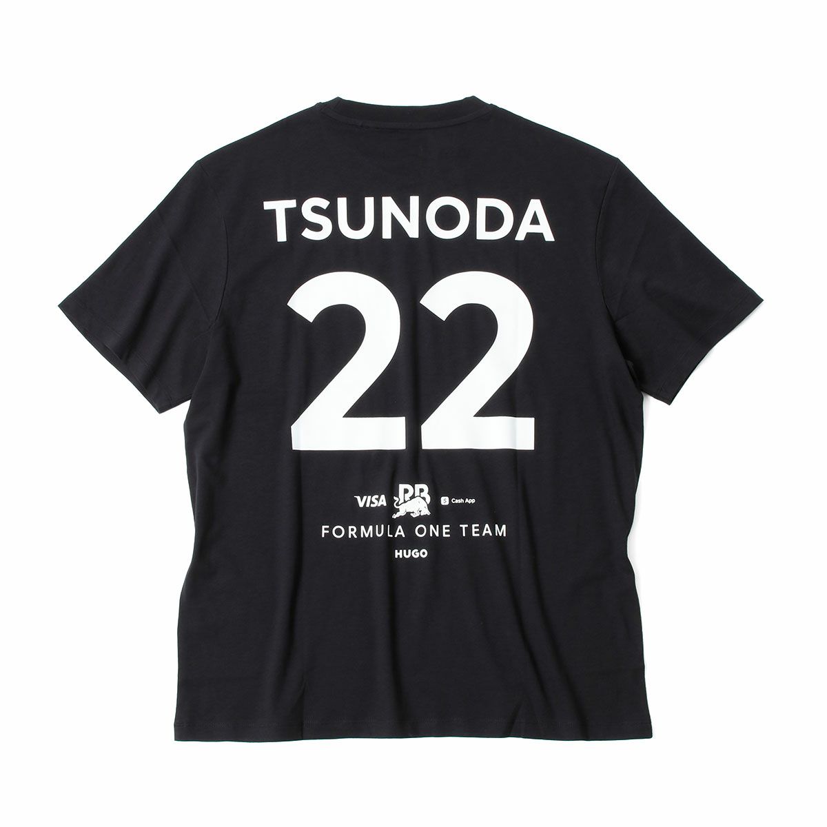 Racing Bulls｜VISA CASH APP RB F1 チーム #22 角田裕毅 Tシャツ 2024｜ブラック