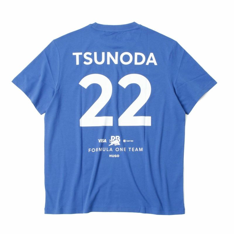 Racing Bulls｜VISA CASH APP RB F1 チーム #22 角田裕毅 Tシャツ 2024｜ブルー