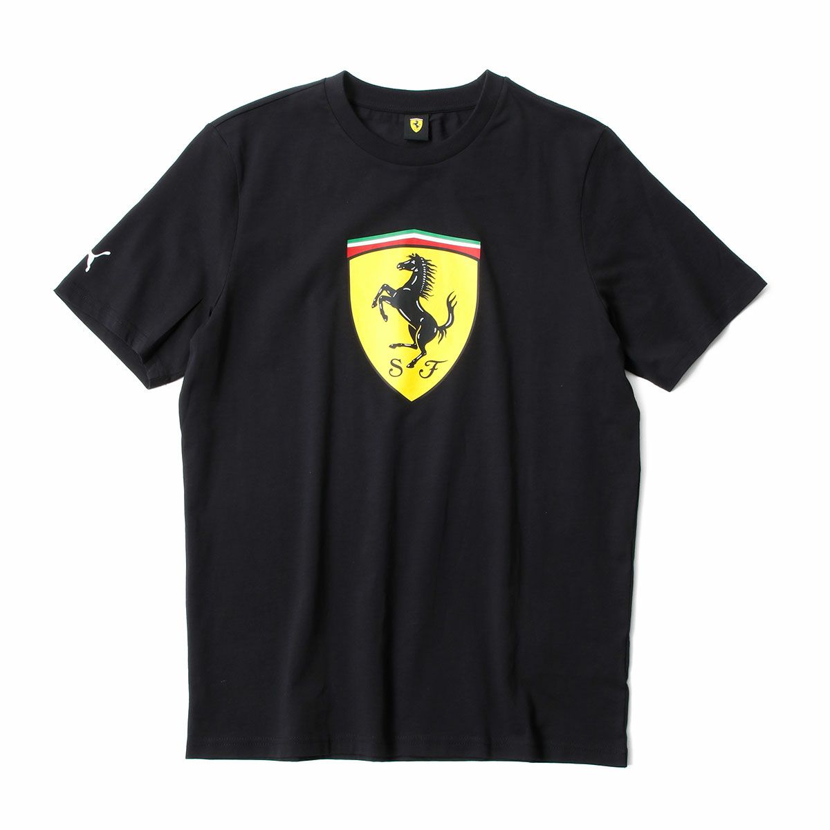 Ferrari｜スクーデリア フェラーリ ラージ シールド Tシャツ｜ブラック