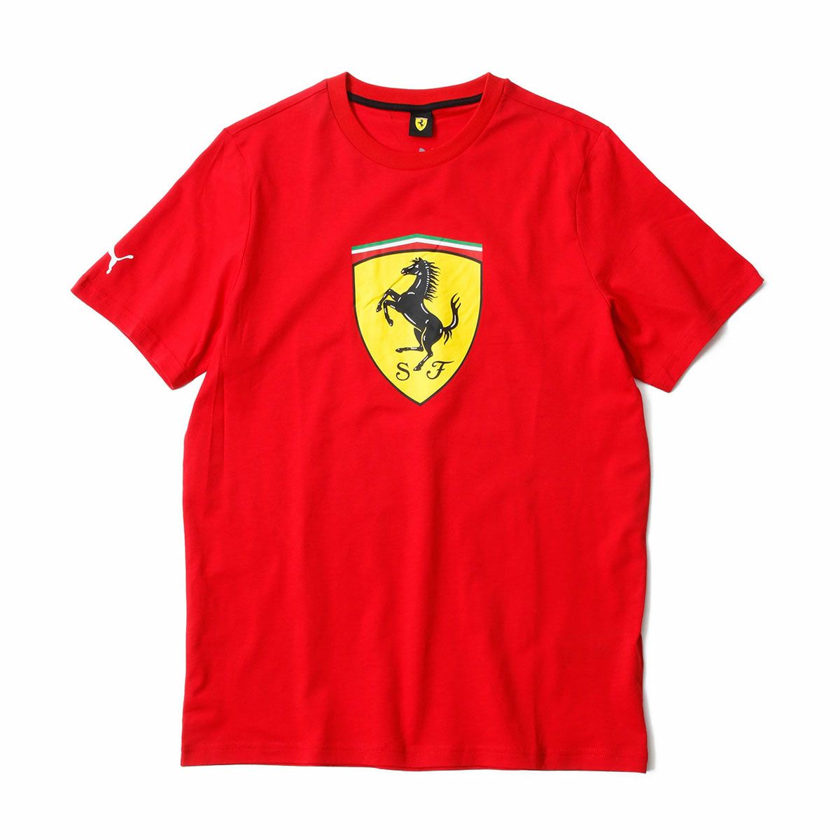 Ferrari｜スクーデリア フェラーリ ラージ シールド Tシャツ｜レッド